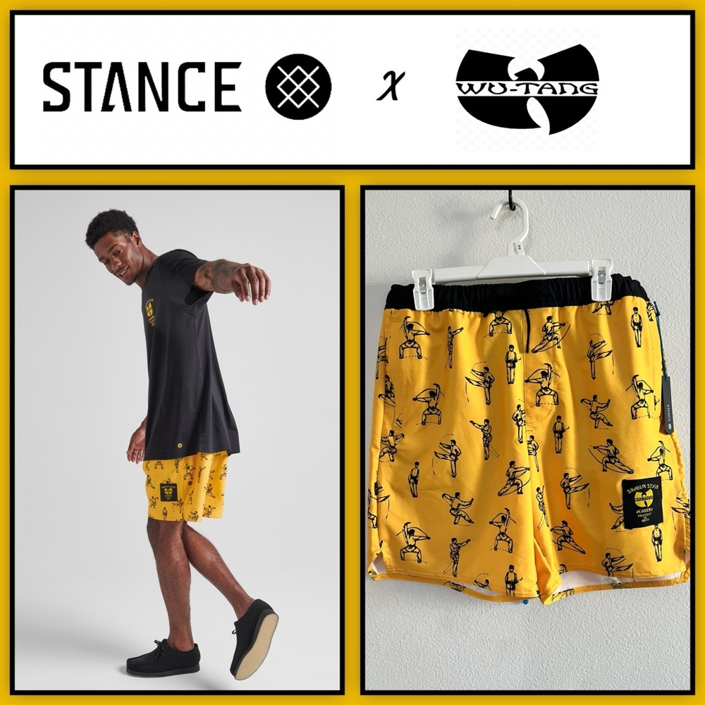 Stance x Wu-Tang-  8in Athletic Shorts